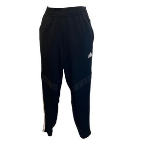 Adidas Climacool‎ Training Pants Medium Black Tapered Soccer Joggers Mens
